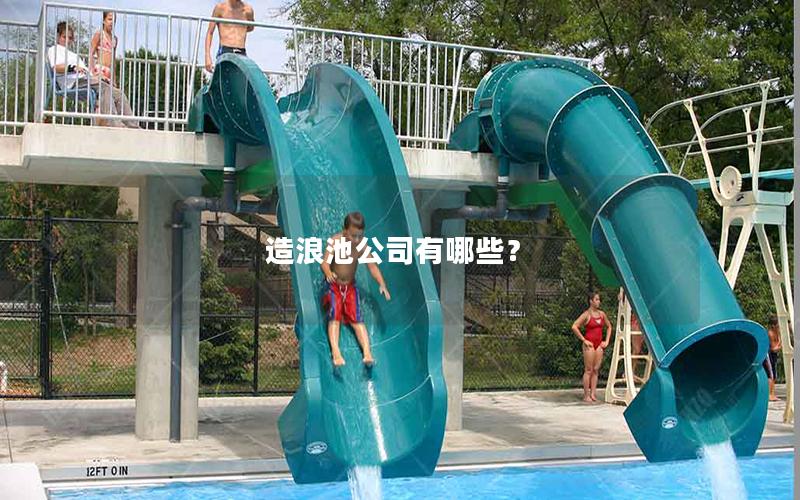 造浪池公司有哪些? 造浪池公司有哪些?